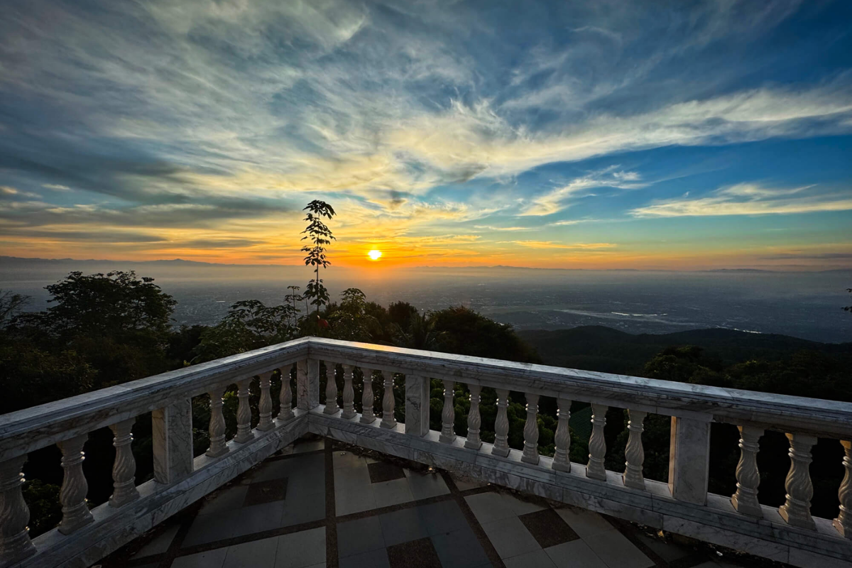 Chiang Mai from top view